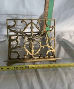Adjustable Brass Book Stand