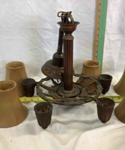 Antique Cast Hall Chandelier