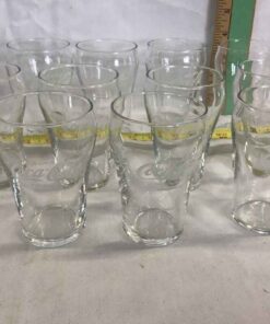 Set of 11 Coca-Cola Juice Glasses
