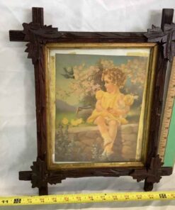 Vintage Framed Art 13” x 15”