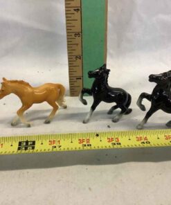 Miniature Porcelain Horses (3)