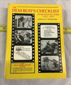 Hardcover Book - The Film Buffs Checklist