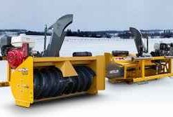 MK Martin 60" Self Powered Blower With Skidsteer Quick Attach