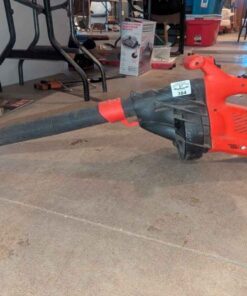 Black and Decker electric leaf hog