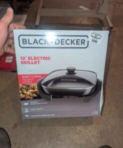 Black & Decker 12" electric Skillet