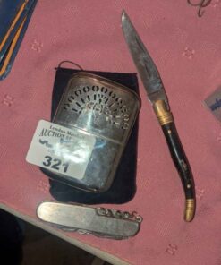 Pocket knives and hand warmer