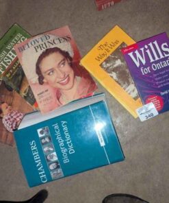 Vintage Life Magazine, Wills, Biographical Dictionary, etc book titles