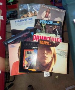 Fonzie Favorites, Leif Garrett, Boney M, etc Record Albums
