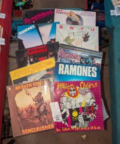 The Ramones, Sex pistols & assorted Record albums