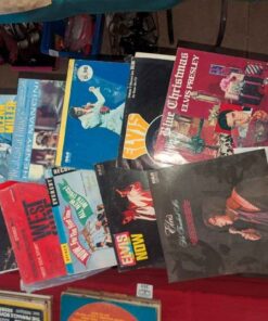 Elvis Presley, Glenn Miller, Breakfast at Tiffany's, etc Record Albums
