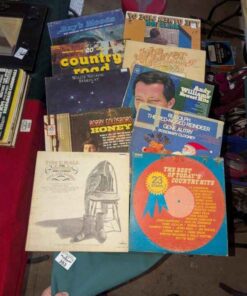 Roy Clark, John Denver, Willie Nelson, etc Record Albums