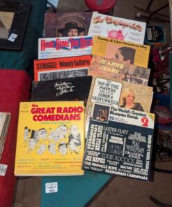 Sonny & Cher; Bluegrass; Radio comedians, etc Record Albums