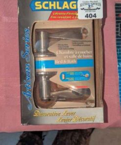 Schlage Bed and bath door hardware: Artisan Series