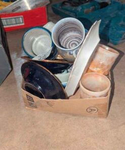 Seagrams Whiskey ash tray, serving dishes, mugs, etc