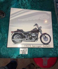 Harley Davidson Springer softail print on board
