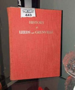 History of Leeds and Grenville Book