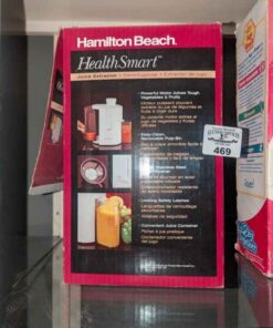 Hamilton Beach Health Smart Juice Extractor