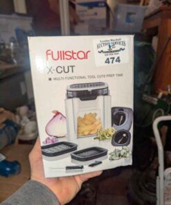 Full star X cut food chopper