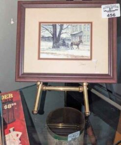 "Journey's End" signed in Pencil John Morrow framed print