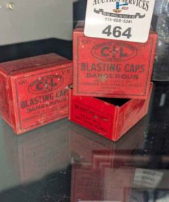 CIL Blasting Cap tins