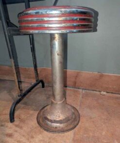 Retro Chrome based diner stool