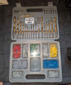 Drill bits, etc box set