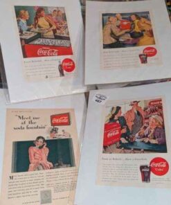 Vintage Coca Cola Advertising prints