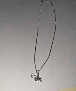 Sterling necklace and pendants