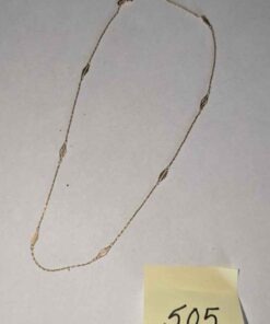 10kt gold chain - broken