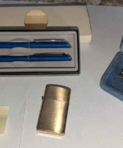 Writing set, lighter & cuff links