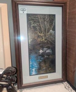 Persis Clay Weirs "Dancing Loons" framed print