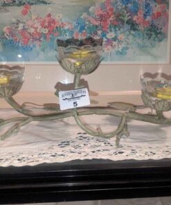 Butterfly Tea candles in holder