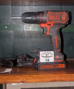 Black and Decker 20 volt Cordless drill