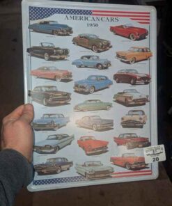 American Cars reproduction tin
