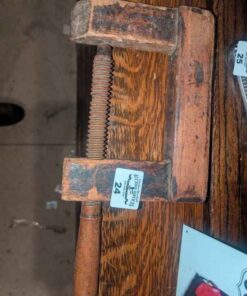 Vintage Wooden hand screw clamp