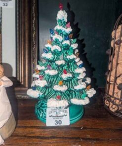 Ceramic Christmas tree with inserts