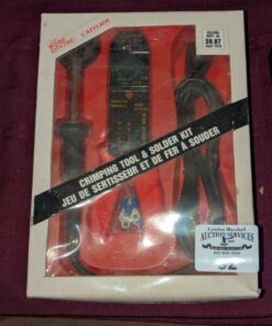 Crimping tool and solder kit