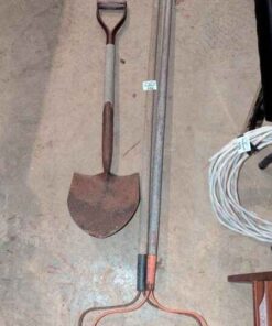Garden Rakes and spade