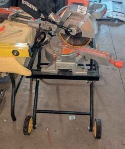 Terratek Sliding compound mitre saw and stand