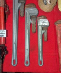 Powerfist adjustable pipe wrenches