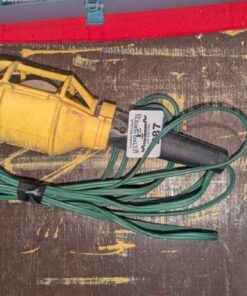 Trouble light with battery cable attachment