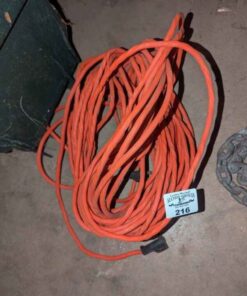 Orange Extension cord