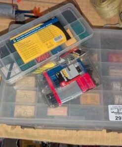Shrink Tubes, organizers, Tacks, nails, etc