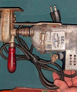Vintage Black and Decker Electric Drill