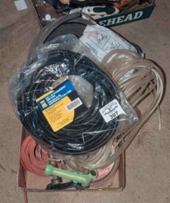 Split loom hose, trimmer line, Weather strip foam, etc