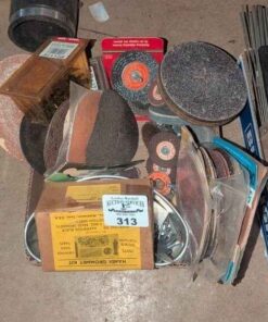 Grommet kit, sanding discs, hardware, etc