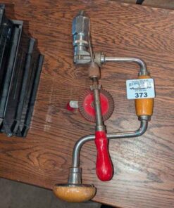 Hand drill and brace