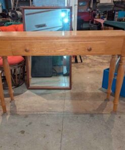 Hall table with single drawer