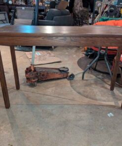 Dark Wood Hall Table