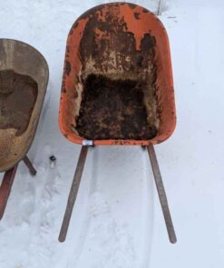 Wheel barrow - Large double front wheels